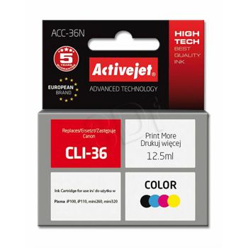 Canon CLI-36 ActiveJet Color Ink