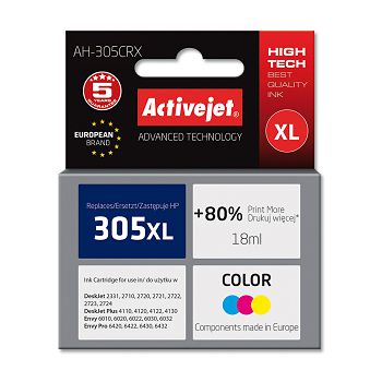 Activejet color ink HP 305XL 3YM63AE