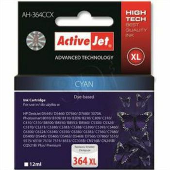 ActiveJet cyan ink HP CB323EE 364 XL