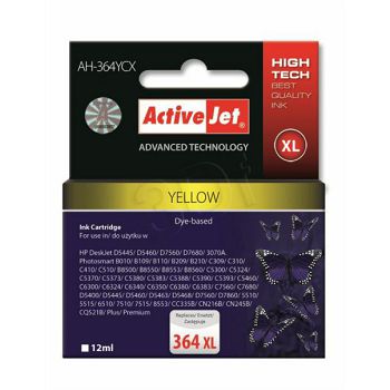 ActiveJet yellow ink HP CB325EE 364 XL