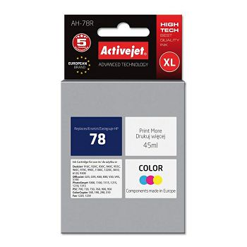 ActiveJet color ink HP 78 C6578D