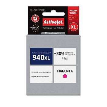 ActiveJet magenta ink HP 940XL C4908AE