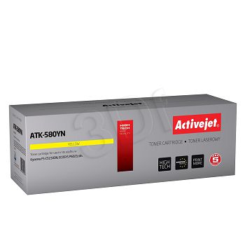 ActiveJet yellow toner Kyocera TK-580Y