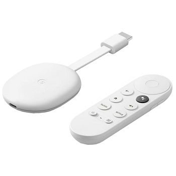 Google Chromecast with Google TV, white