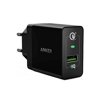 Anker PowerPort+ 1 QC 3.0 wall charger black
