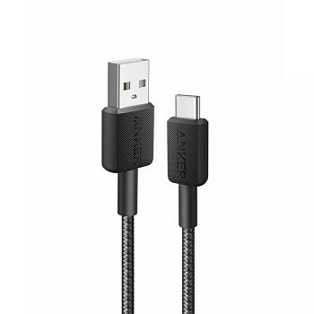 Anker 322 USB-A to USB-C woven cable 0.9m black