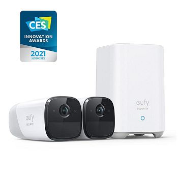 Eufy by Anker Eufy Cam 2 PRO Kit set of 2 surveillance cameras and base stations