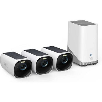 Anker Eufy security EufyCam 3 set of 3 cameras + base