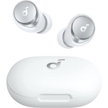 Anker Soundcore Space A40 wireless headphones white