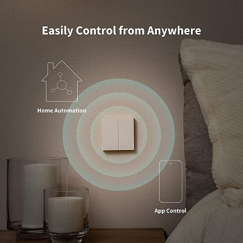 Aqara smart wall switch H1 (with neutral, double switch)