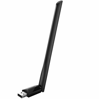 TP-Link AC600 High Gain Wi-Fi Dual Band USB Adapter,433Mbps at 5GHz + 200Mbps at 2.4GHz, USB 2.0, 1 high gain antenna