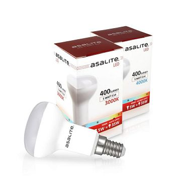 ASALITE LED bulb E14 R50 5W 3000K 400lm