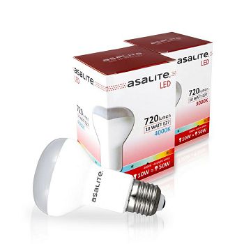 ASALITE LED bulb E27 R63 10W 4000K 720lm