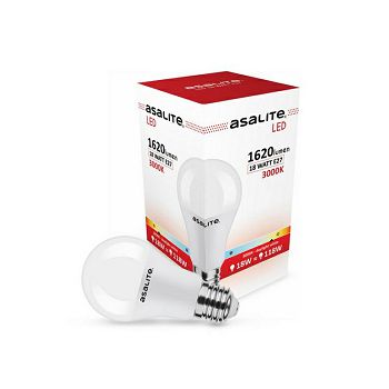 ASALITE LED bulb E27 18W 3000K 1620lm