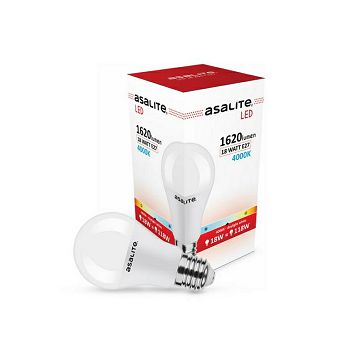 ASALITE LED bulb E27 18W 4000K 1620lm