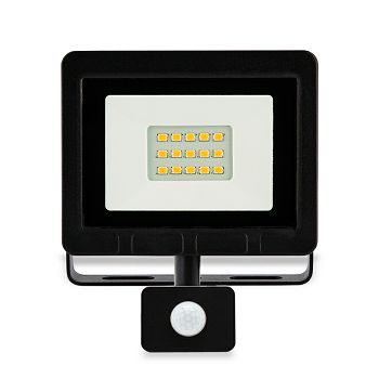 ASALITE LED spotlight 10W 4500K, 800Lm + sensor