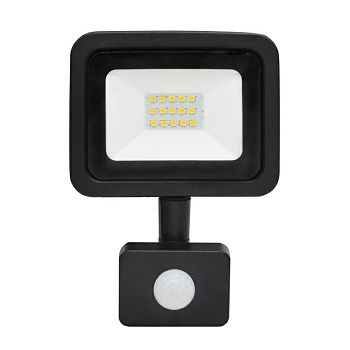 ASALITE LED spotlight 10W 6500K, 800Lm + sensor