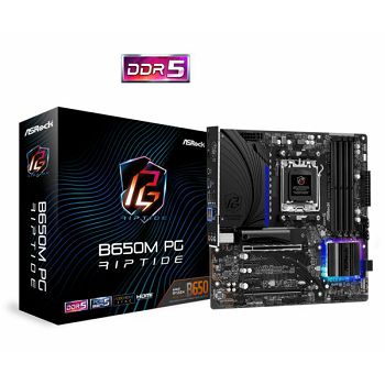 Asrock B650M PG RIPTIDE, DDR5, S.AM5