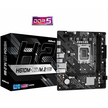 Asrock H610M-H2 M.2 D5, 2xDDR5, S.1700