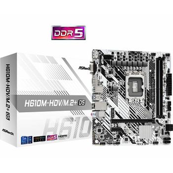 Matična Asrock H610M-HDV M.2 D5, 2xDDR5, S.1700