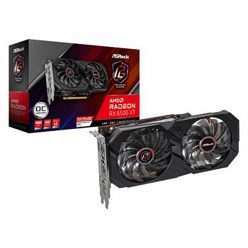 Asrock AMD Radeon RX 6500 XT Phantom Gaming D OC, 4GB GDDR6