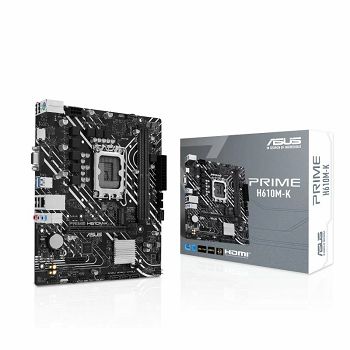ASUMB-ASUS PRIME H610M-K, DDR5, SATA3, HDMI, USB3.2Gen1, LGA1700 mATX