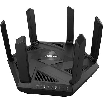 ASUS RT-AXE7800 Gaming Tri-Band WiFi 6E AX7800 wireless router, 802.11ax/ac/a/g/b/n, 574+4804+2402 Mbps