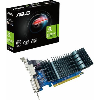 Graphics card ASUS GeForce GT 710, 2GB GDDR3, PCI-E 2.0