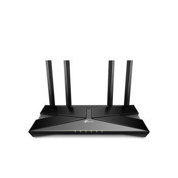 Router TP-LINK Archer AX53, AX3000, (Dual-Band WiFi 6) 574Mbps/2402Mbps (2.4GHz/5GHz)802.11ax/a/b/g/n/ac, 1×G-WAN, 4×G-LAN, 4 antene, bežični