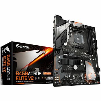 Matična GIGABYTE B450 AORUS ELITE v2 (AM4, 4xDDR4, Ryzen 5000 Ready) ATX Retail