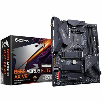 Matična GIGABYTE B550 AORUS ELITE AX V2, DDR4, S.AM4
