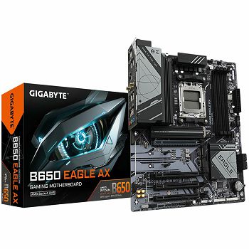 Gigabyte B650 EAGLE AX (AM5, 4xDDR5 128, Wi-Fi 6E, 2.5GbE LAN, ATX, Retail)