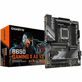 GIGABYTE B650 GAMING X AX V2, 4xDDR5, S.AM5
