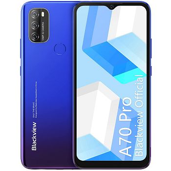 Blackview A70 PRO 4G smartphone, 4GB / 32GB blue