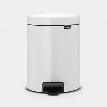 Brabantia waste bin 5L white