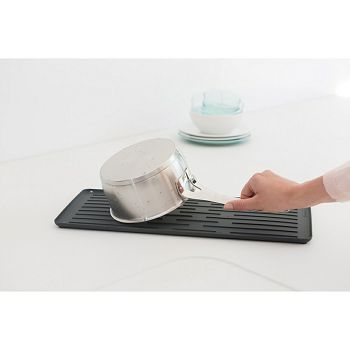 Brabantia dish drainer dark gray