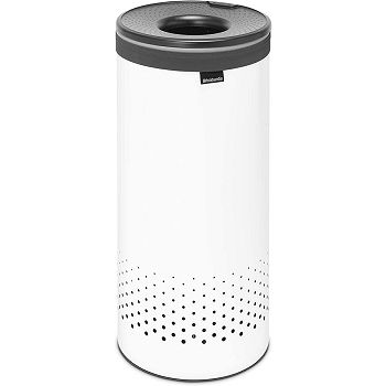 Brabantia laundry basket 35L round, white