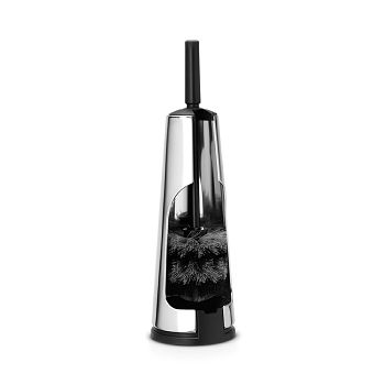 Brabantia toilet brush and stand - metal