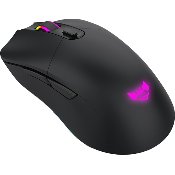Gaming mouse BYTEZONE Morpheus wireless-wired / RGB (16,8M colors) / max DPI 10K / optical / matte UV coating  (black)