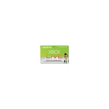 Xbox Live 1 Month Gold Subscription Card Key