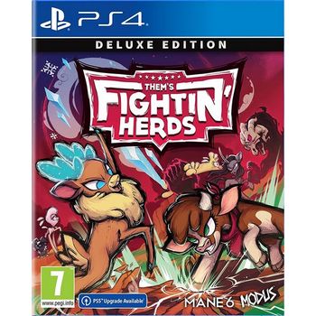 Them's Fightin' Herds - Deluxe Edition (Playstation 4) - 5016488139465
