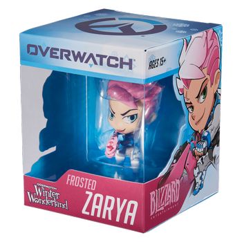 OVERWATCH CUTE BUT DEADLY HOLIDAY FROSTED ZARYA FIGURE - 5030917243714