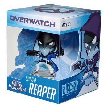 OVERWATCH CUTE BUT DEADLY HOLIDAY SHIVER REAPER FIGURE - 5030917243721