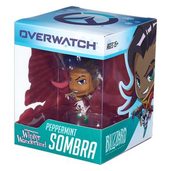 OVERWATCH CUTE BUT DEADLY HOLIDAY PEPPERMINT SOMBRA FIGURE - 5030917243738