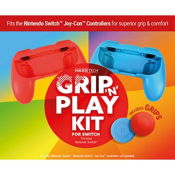 MAXX TECH GRIP N PLAY CONTROLLER KIT FOR SWITCH - 5055957700133