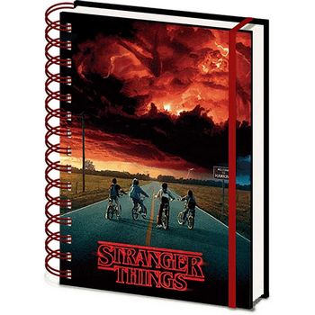 PYRAMID STRANGER THINGS (MIND FLAYER) 3D NOTEBOOK - 5051265727770