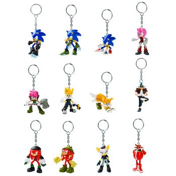 P.M.I. SONIC PRIME- 1 PACK FIGURAL KEYCHAINS [ASSORTED] (S1) - 7290117585528