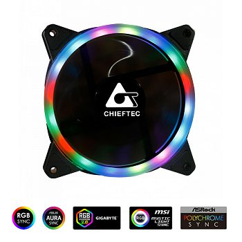 Chieftec RGB RAINBOW fan 120mm