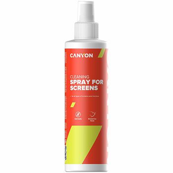 Canyon Screen Сleaning Spray for optical surface, 250ml, 58x58x195mm, 0.277kg