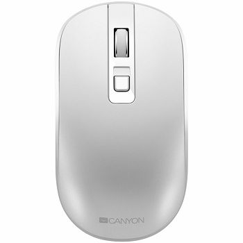 CANYON MW-18 2.4GHz Wireless Rechargeable Mouse with Pixart sensor, 4keys, Silent switch for right/left keys,DPI: 800/1200/1600, Max. usage 50 hours for one time full charged, 300mAh Li-poly battery, 